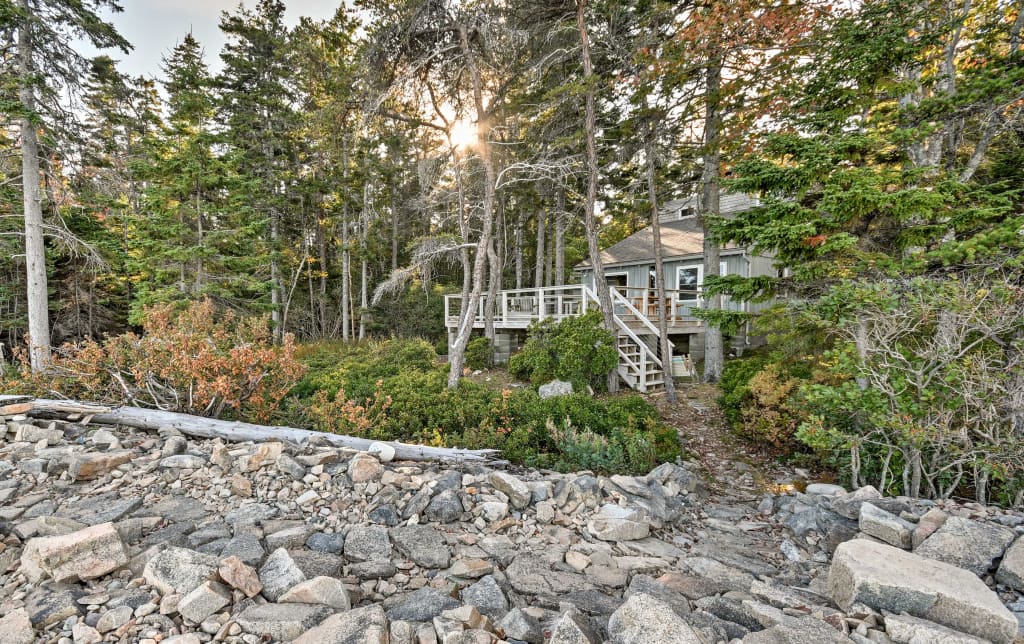 Prospect Harbor Oceanfront Cottage On 2 5 Acres