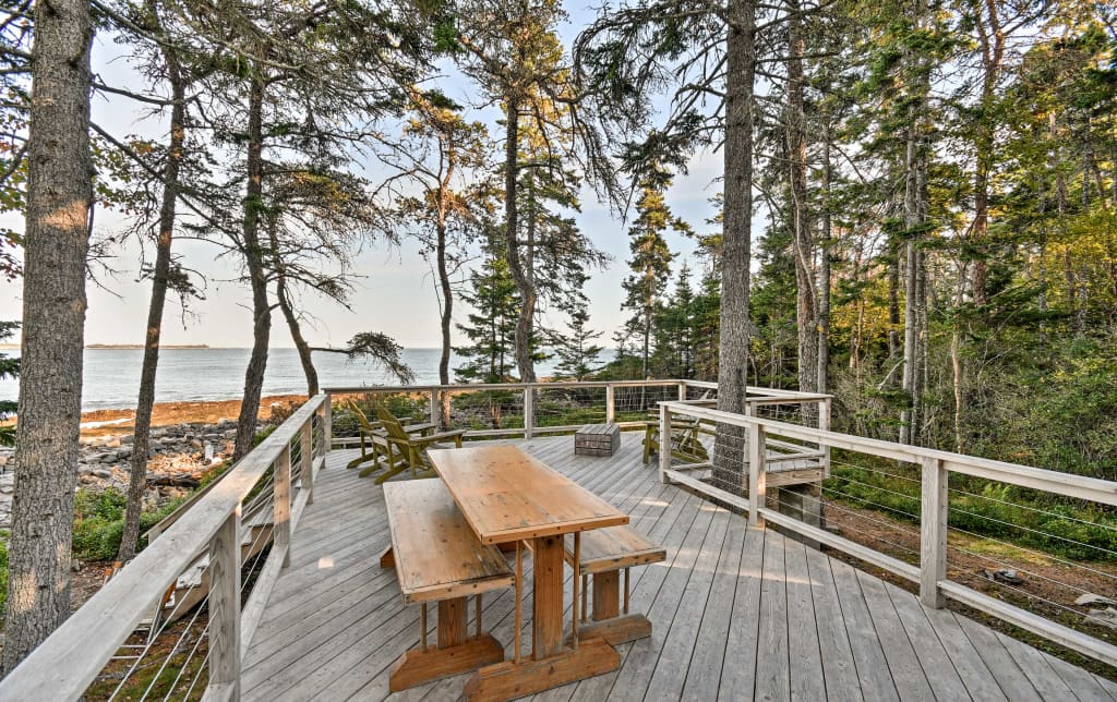 Prospect Harbor Oceanfront Cottage On 2 5 Acres