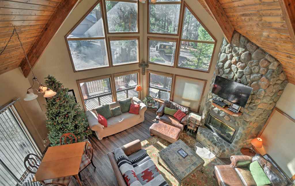 Cabin W Wraparound Porch 20 Mins From Flagstaff