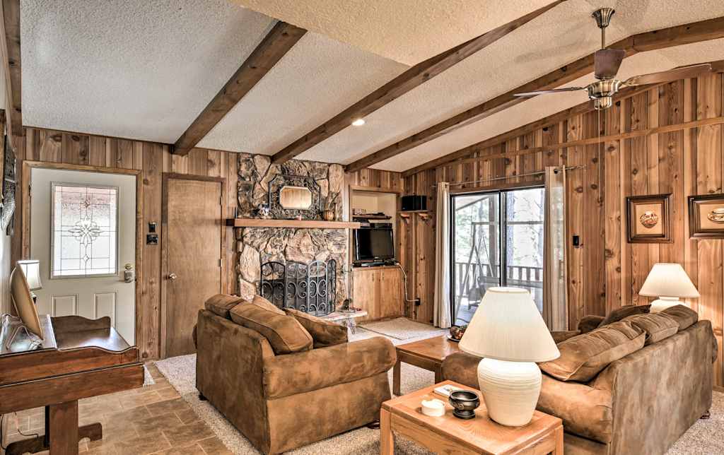 Ruidoso Cabin W Forest Views Mins To Ski Apache