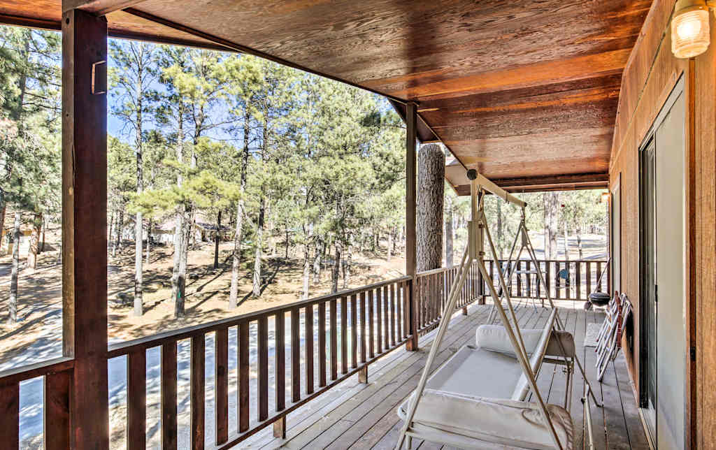 Ruidoso Cabin W Forest Views Mins To Ski Apache