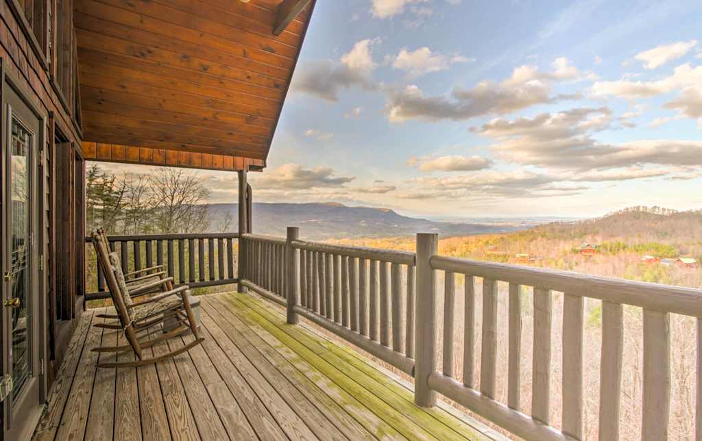 Rustic Sevierville Mtn Cabin W Views 2 Decks