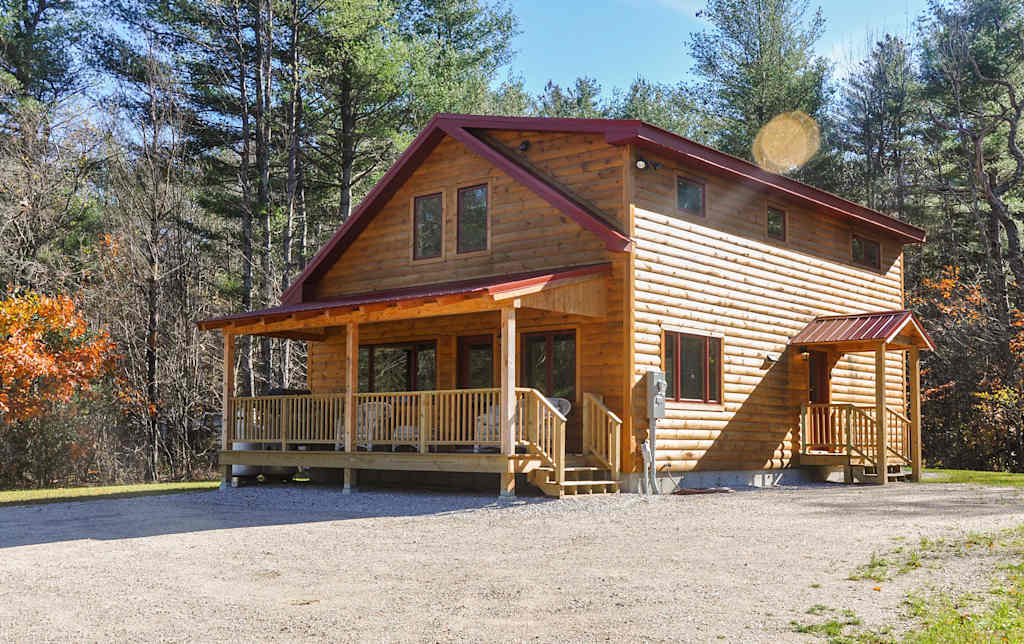 Central Bartlett Cabin W Deck Mountain Views