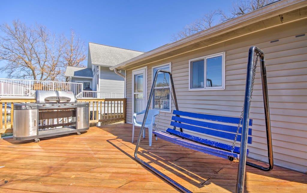 New Waterfront Lake Of The Ozarks Cabin W Dock