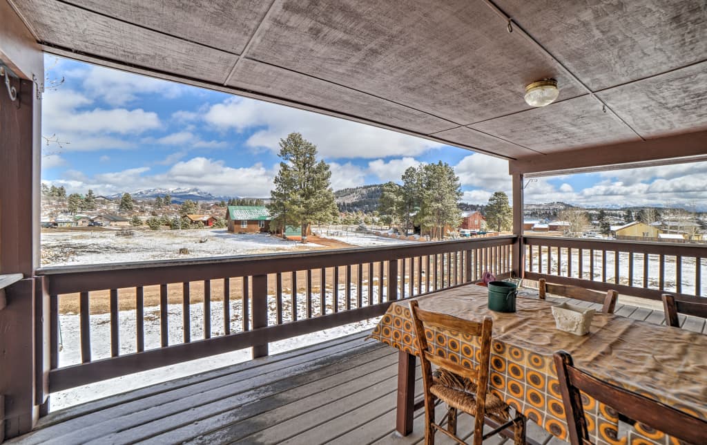 Pagosa Springs Home W Mtn Views And Game Room