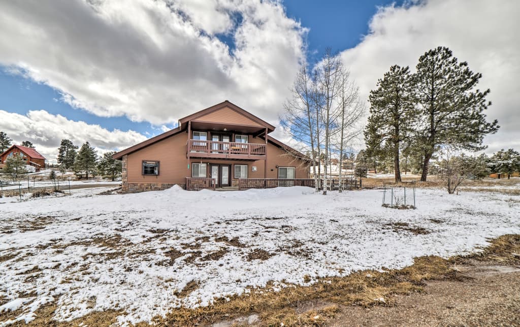 Pagosa Springs Home W Mtn Views And Game Room