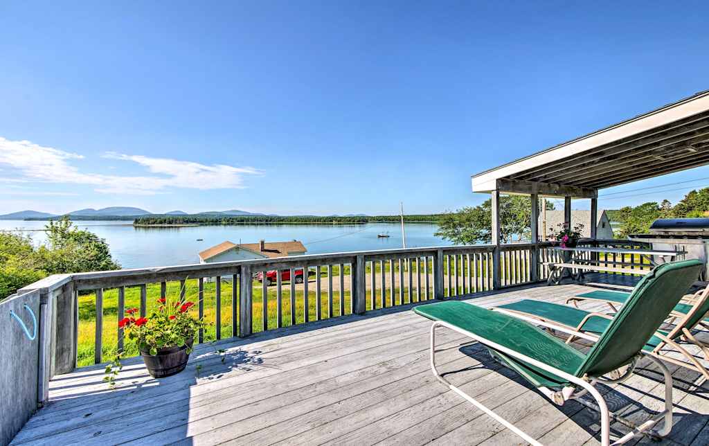 Ocean View Lamoine Home Near Acadia National Park
