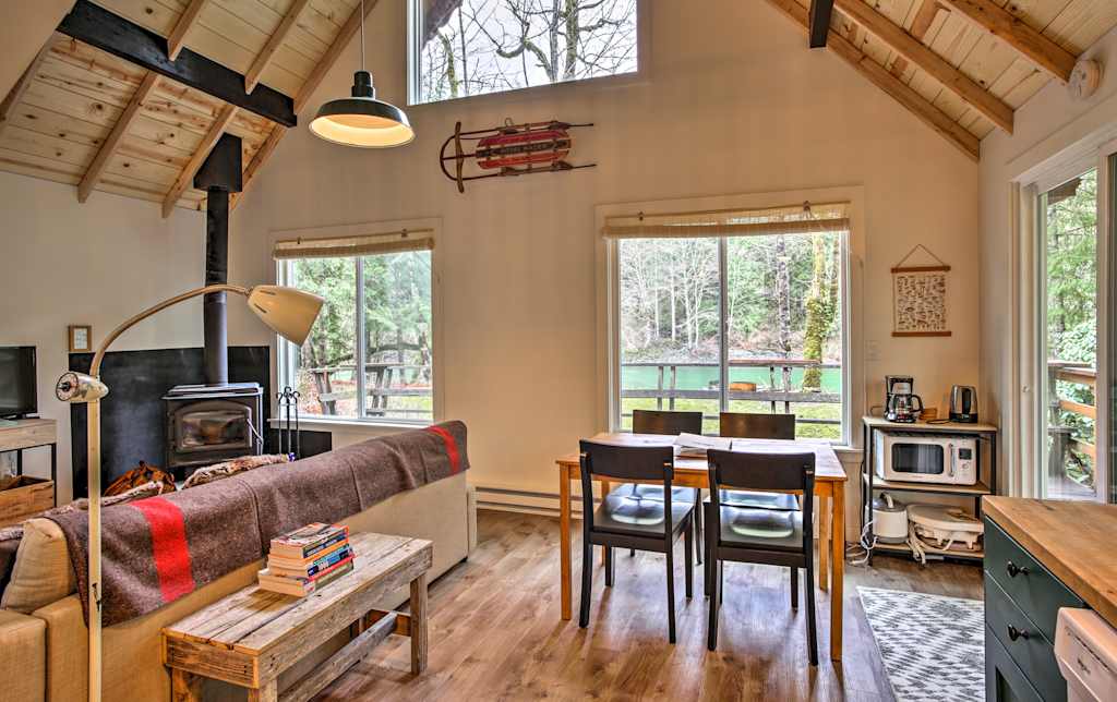 Riverfront South Fork Cabin In Baring W Hiking