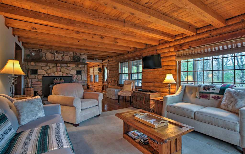Private Massanutten Resort Log Home W Views