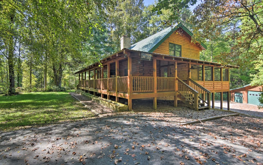 Lodge On 80 Acres W Hot Tub 45 Min To Asheville