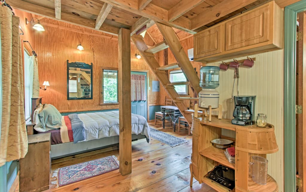 New Rustic Studio Cabin In The Appalachian Mtns
