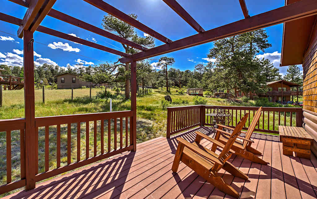 New Sunny Estes Park Cabin W Rocky Mountain Views