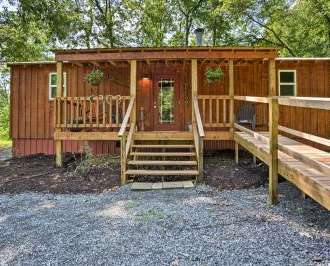 Remote Cabin W Fire Pit Pond Near Kentucky Lake