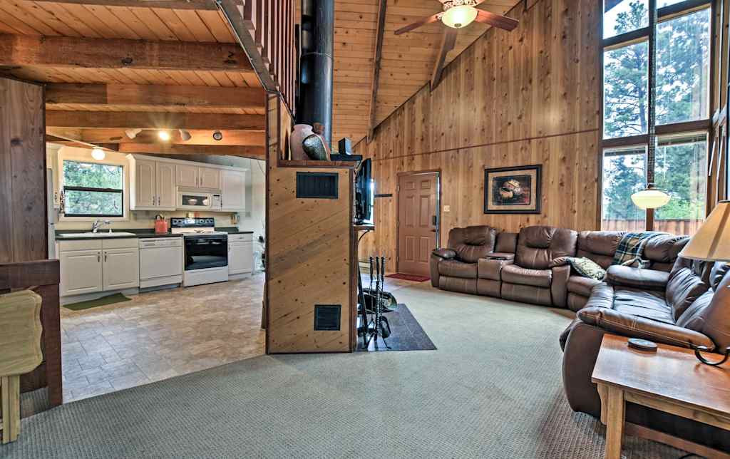 Ruidoso Cabin Near Race Track Casino Ski Apache