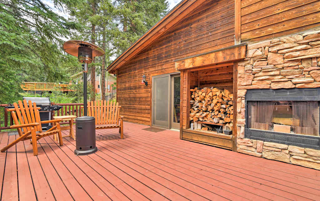 Mountain Cabin W Deck Backyard On Mill Creek