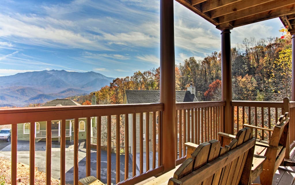 Gatlinburg Cabin W Hot Tub Deck Mtn Views