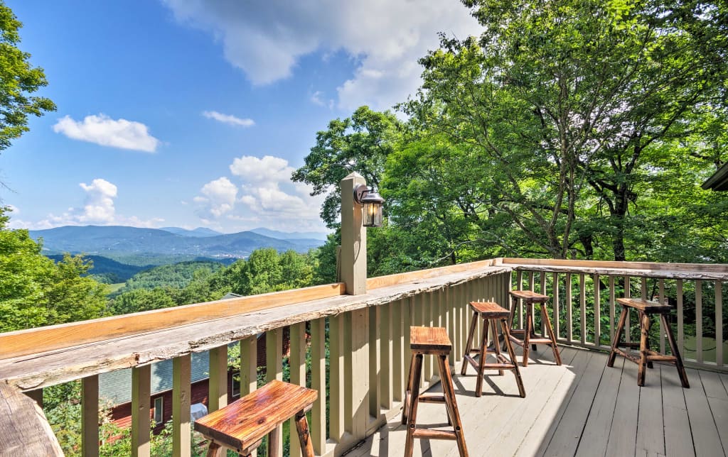 Cabin W Hot Tub Mountain Views 15 Min To Boone