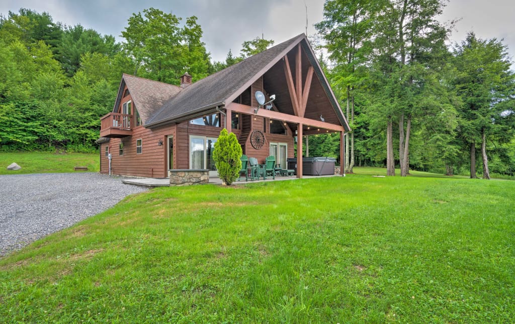 3 Acre Benezette Cabin W Hot Tub Grill Mtn View