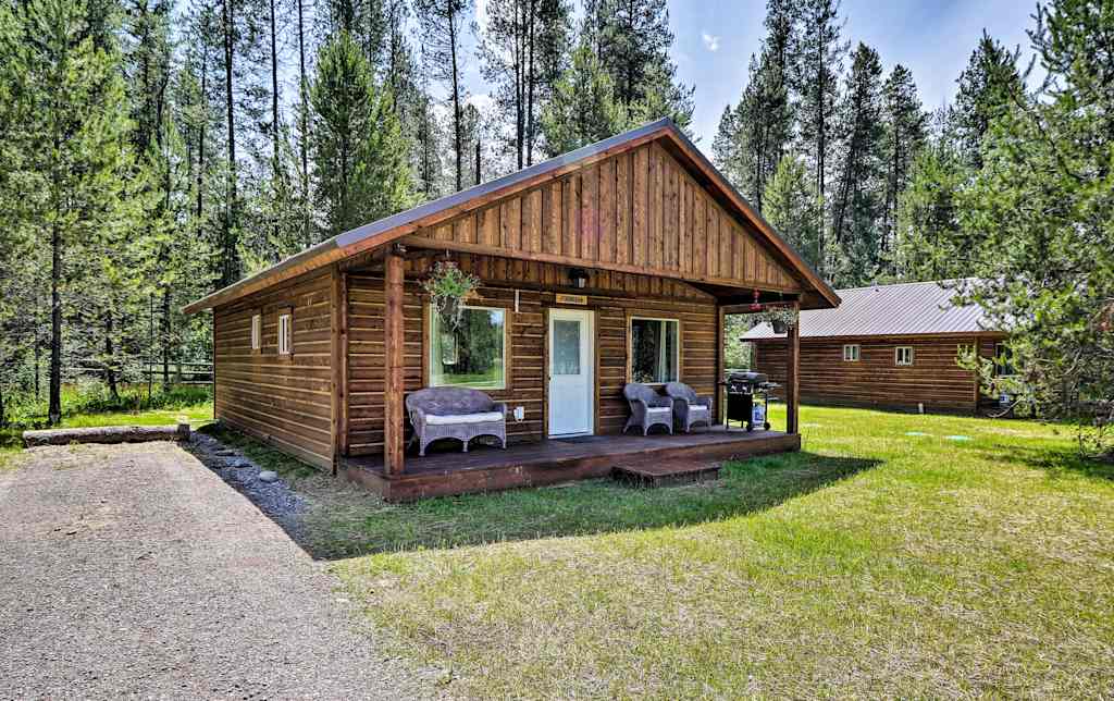 Custom Cabin W Grill 6 Miles To West Glacier