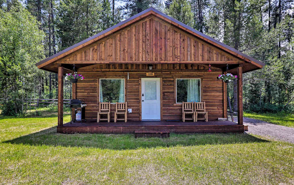Cozy Cabin W Fire Pit 6 Miles To West Glacier
