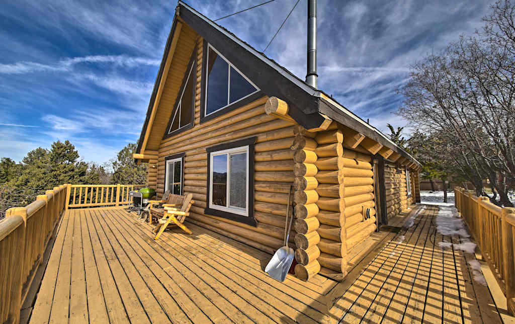 Big Bear Cabin W Wraparound Deck Game Room