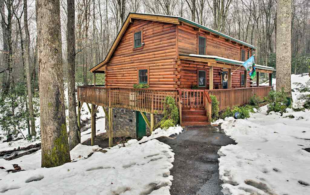 New Maggie Valley Cabin 1 Mi To Festival Grounds