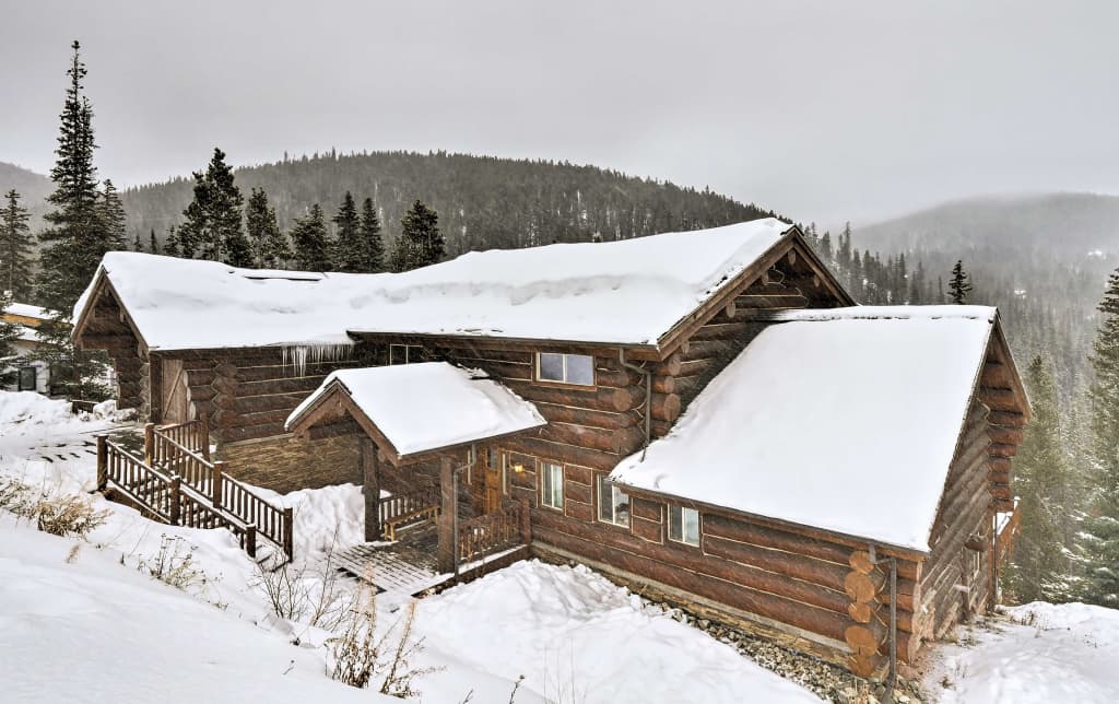 Luxury Breckenridge Cabin Walk To Ski Shuttle