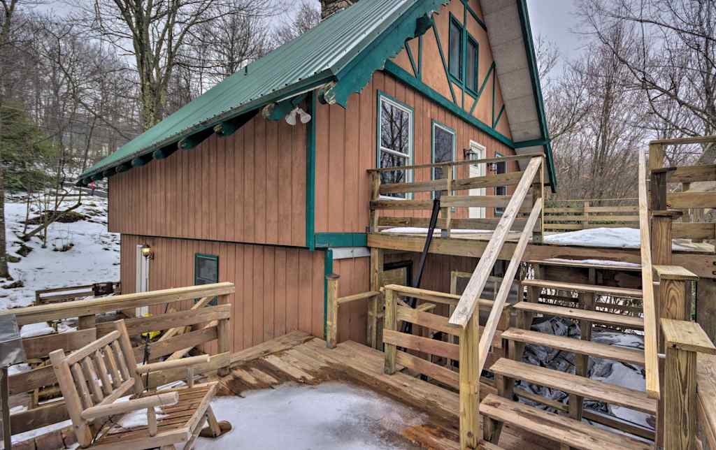 Beech Mtn Home Fireplace Deck Trail Access