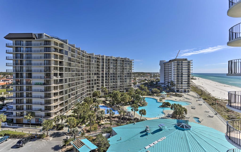 Oceanfront Panama City Beach Condo W Pool