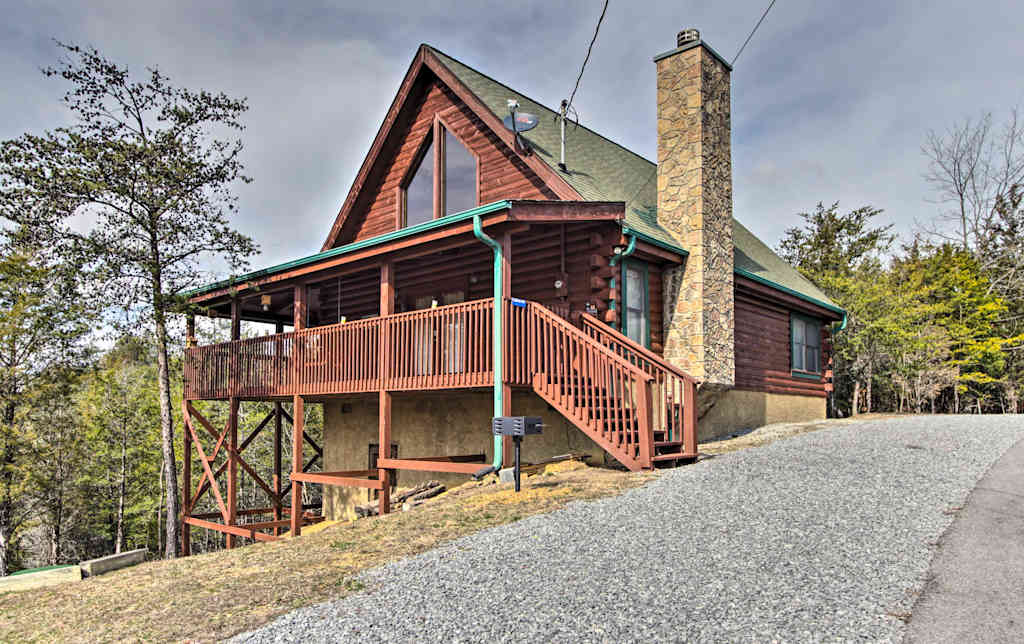 Sevierville Cabin W Deck Near Douglas Lake