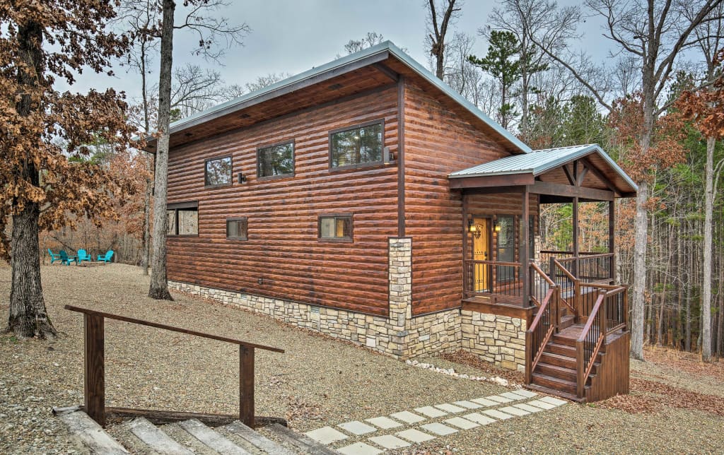 New Broken Bow Honeymoon Studio W Hot Tub By Lake