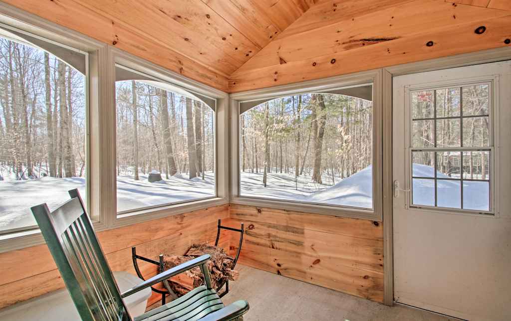 North Conway Home W Sunroom Near Saco River