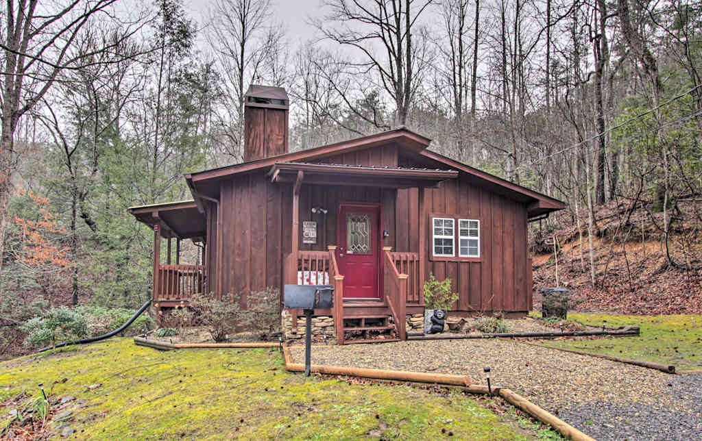 Pet Friendly Gatlinburg Cabin W Private Hot Tub