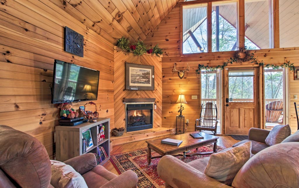 Rustic Pigeon Forge Mtn Cabin W Hot Tub Views