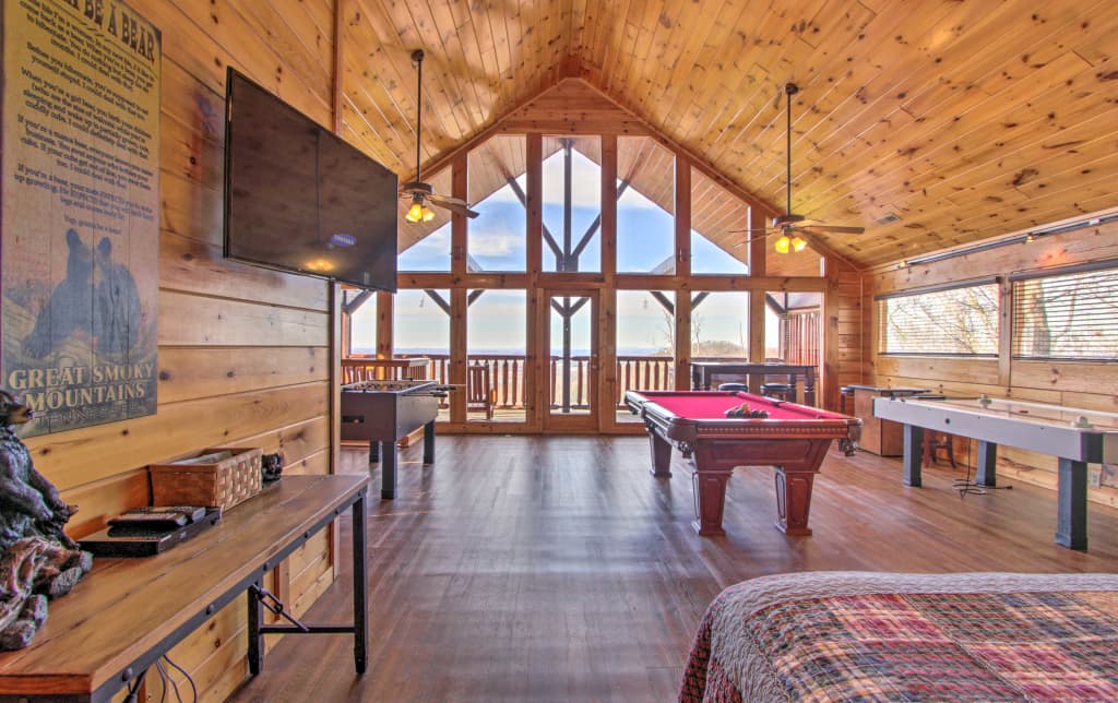 New Chic Cabin W Fantastic Sunset Views Deck