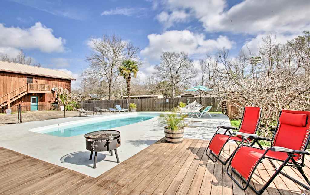New Waterfront Breaux Bridge Home W Private Pool