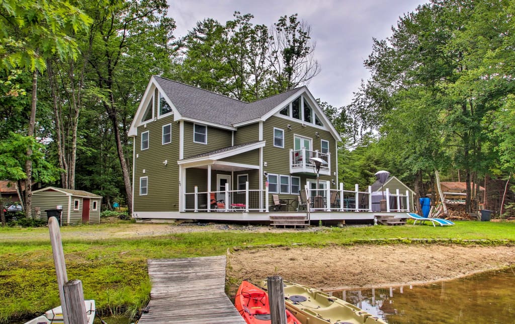 Waterfront Ashland Home By Little Squam Lake