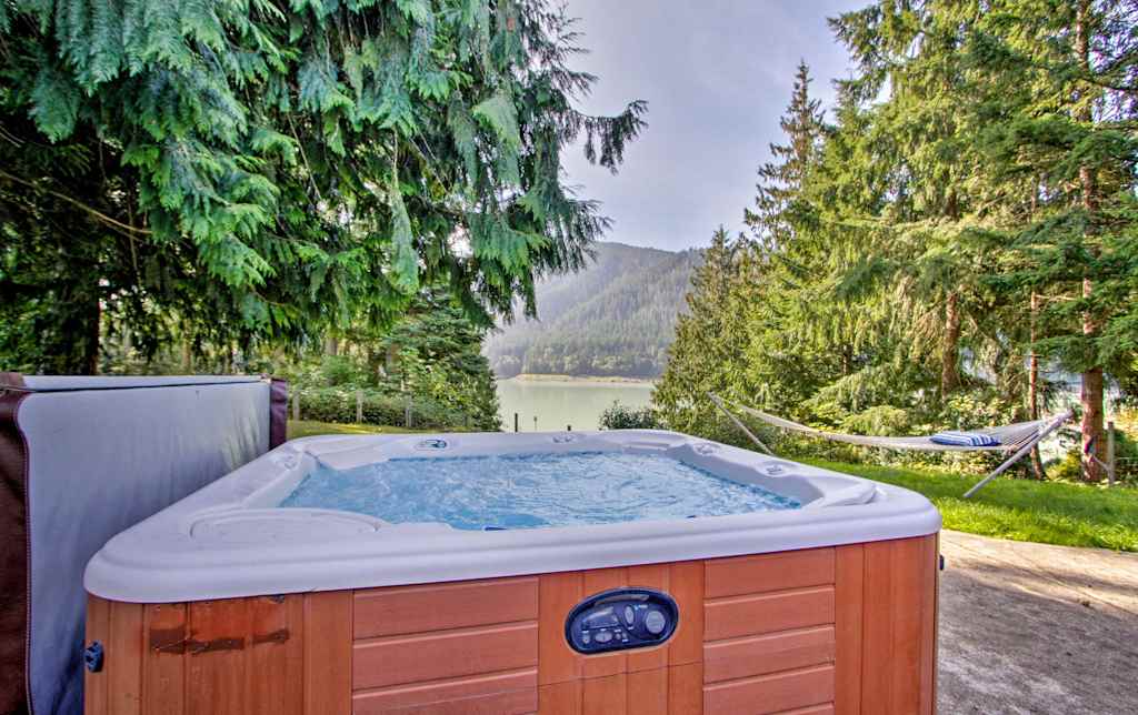 Alder Lake A Frame Cabin W Hot Tub By Mt Rainier