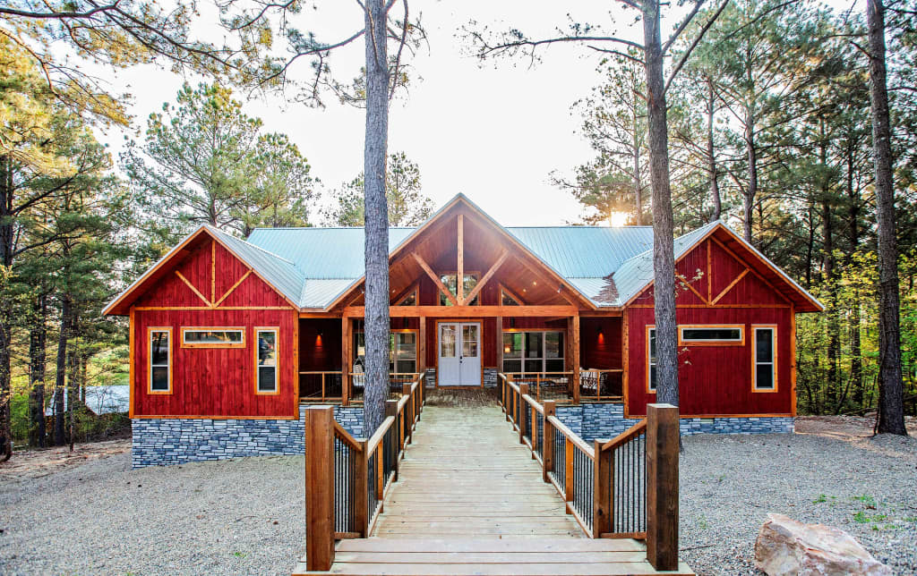 New Modern Luxury Cabin 10 Mins To Broken Bow Lake