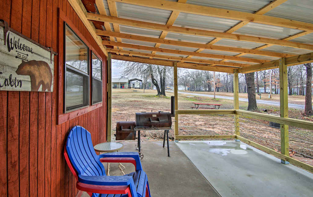 Porum Cabin Nestled On Eufaula Lake W Grill
