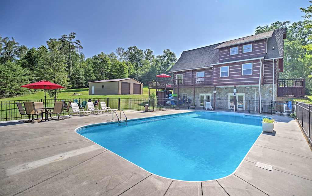 Family Cabin W Seasonal Pool On Cherokee Lake