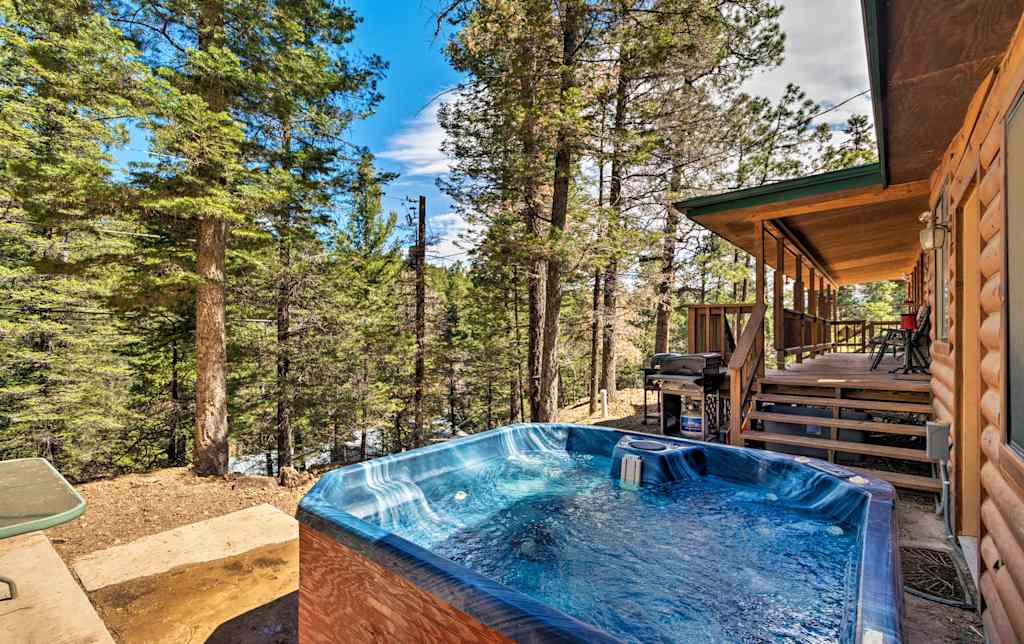 Ruidoso Cabin W Hot Tub 3 Mi To Links Golf Course