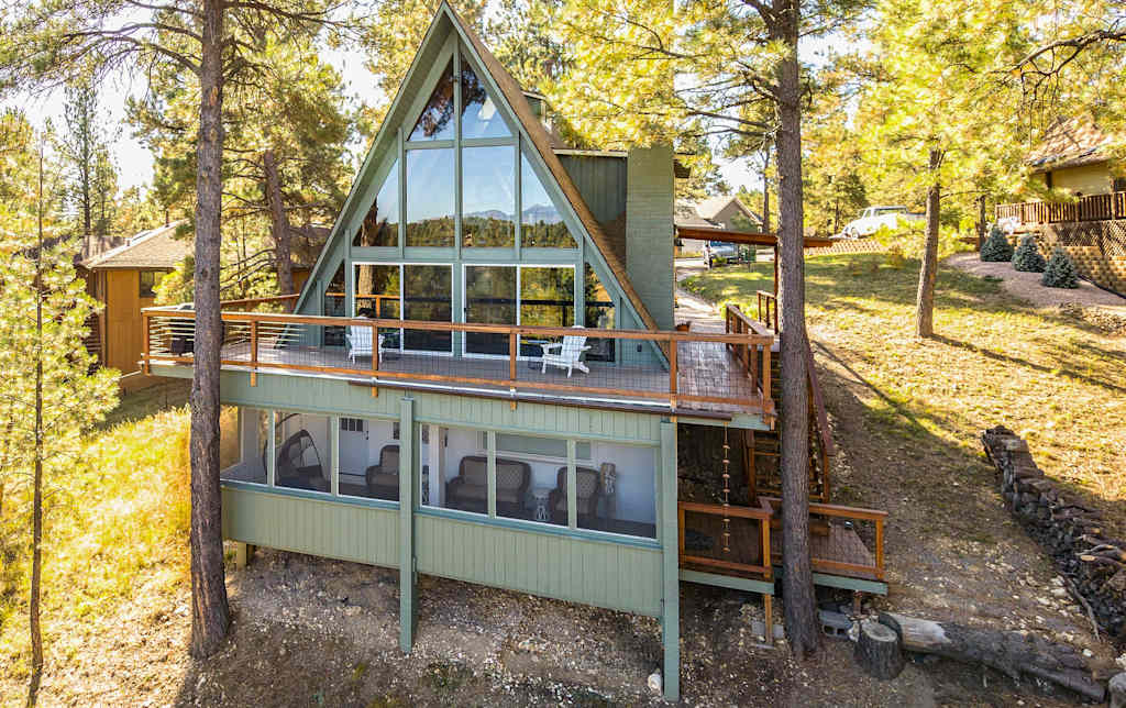 Spacious Flagstaff A Frame Cabin W Deck Views