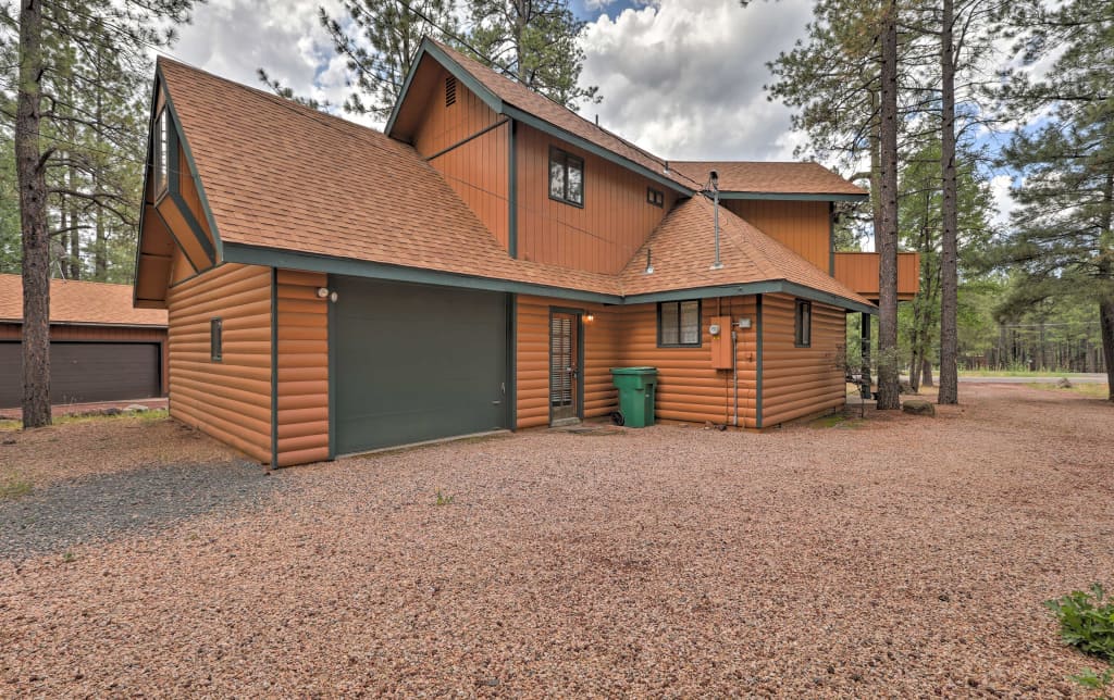 Pinetop Cabin W Grill Balcony Golf Access