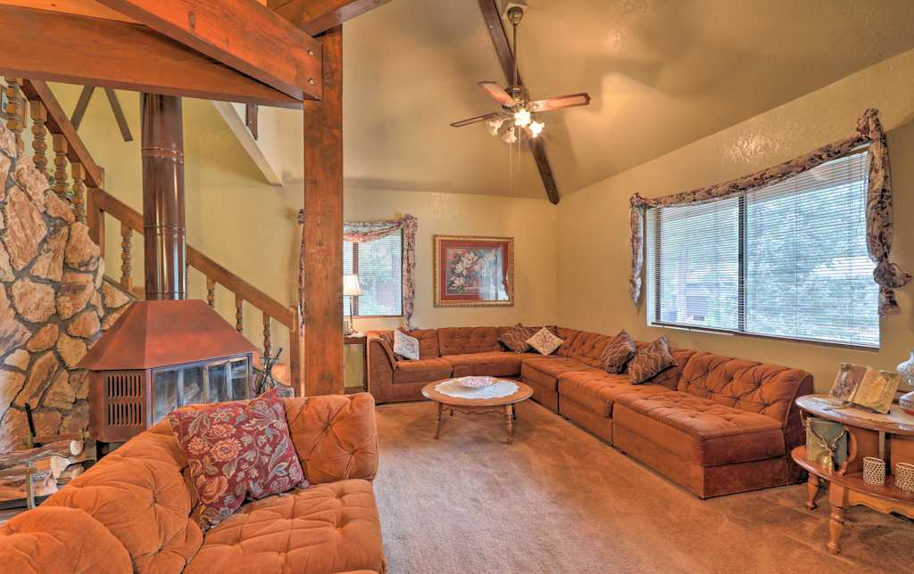 Pinetop Cabin W Grill Balcony Golf Access