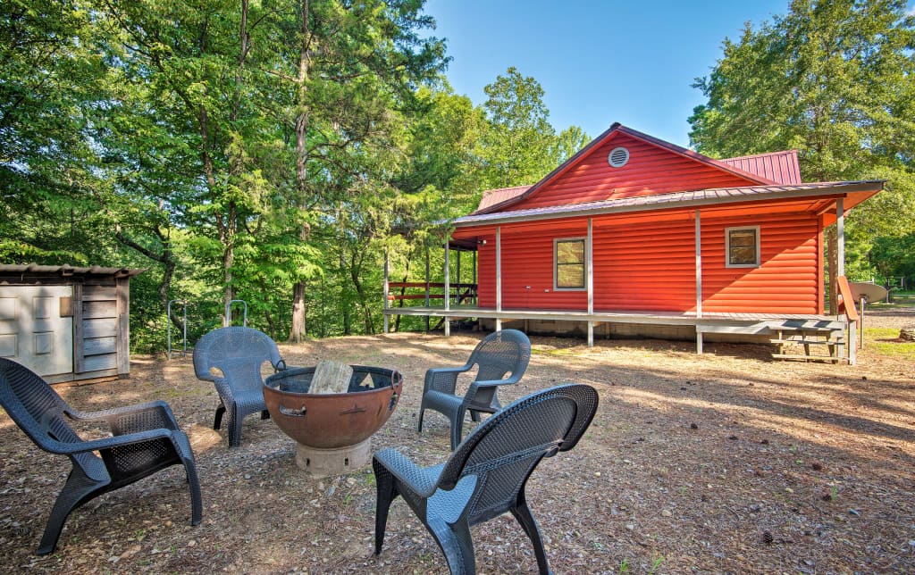 New Broken Bow Cabin W Deck On Mountain Fork River