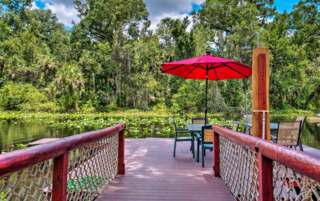 New Riverfront Orlando Area Cabin In Wekiwa St Prk