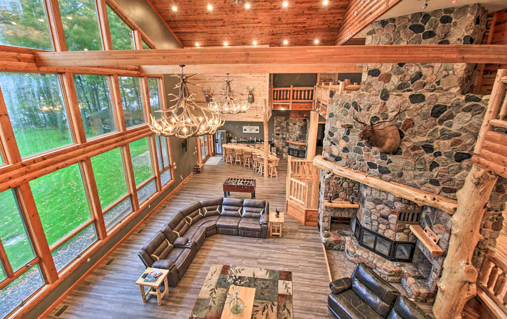 Waterfront Lake Mille Lacs Lodge W Pontoon Rental