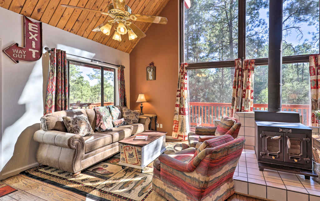 Prescott Cabin W Fire Pit 10 Min To Downtown