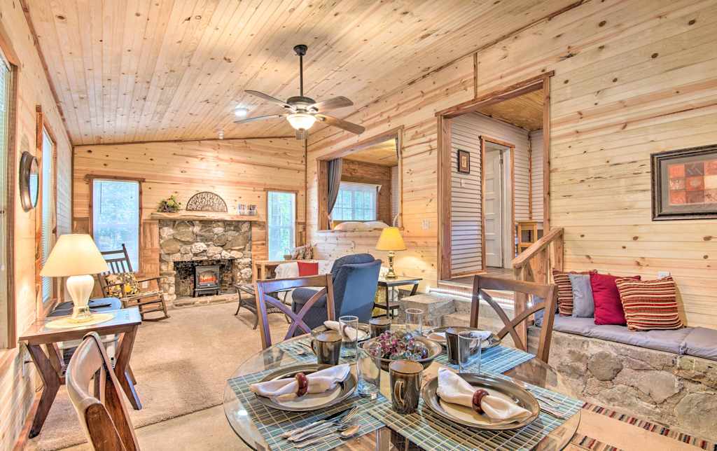 New Updated Cabin W Porch Mins To Cossatot River